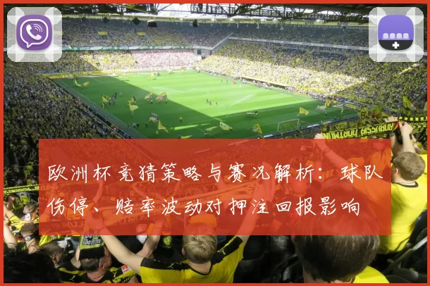 欧洲杯竞猜策略与赛况解析：球队伤停、赔率波动对押注回报影响