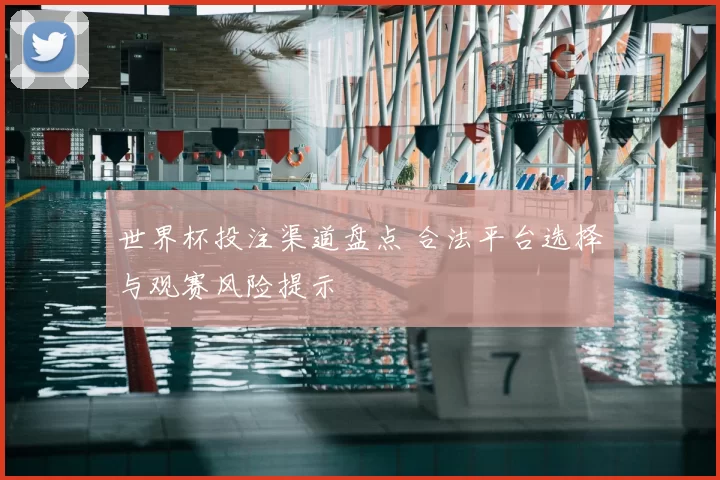 世界杯投注渠道盘点 合法平台选择与观赛风险提示